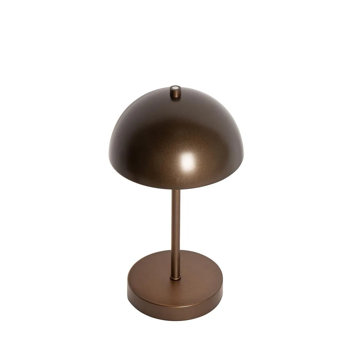 Set di 2 lampade da tavolo per esterni a fungo bronzo scuro ricaricabili - Keira