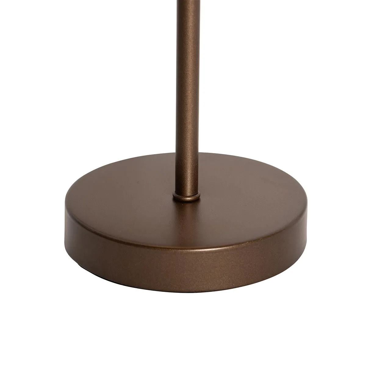 Set di 2 lampade da tavolo per esterni a fungo bronzo scuro ricaricabili - Keira