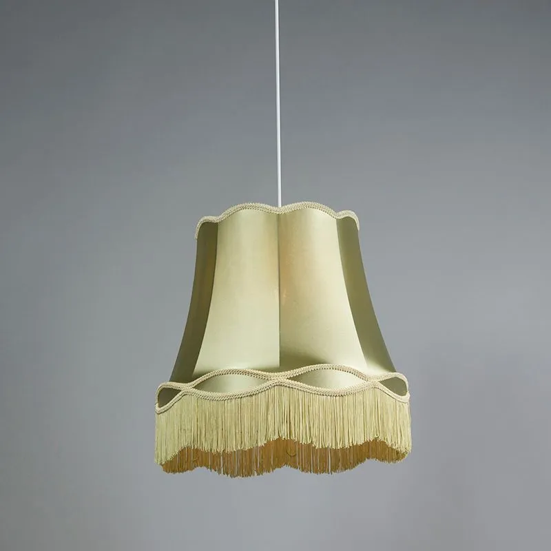 Set di 4 lampade a sospensione retrò colorate 45 cm - Nonna