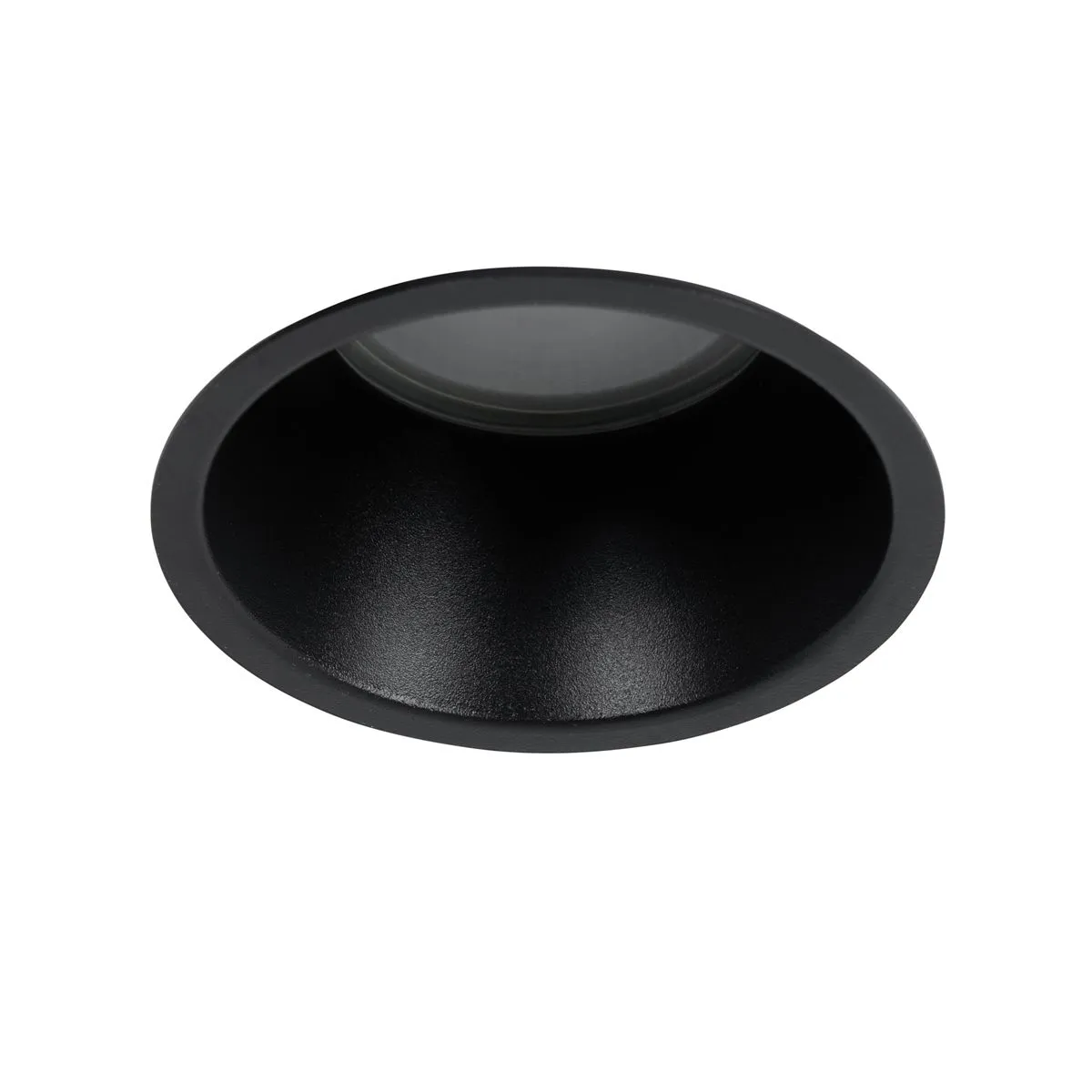 Set di 6 faretti da incasso neri GU10 70 mm IP44 - Dept