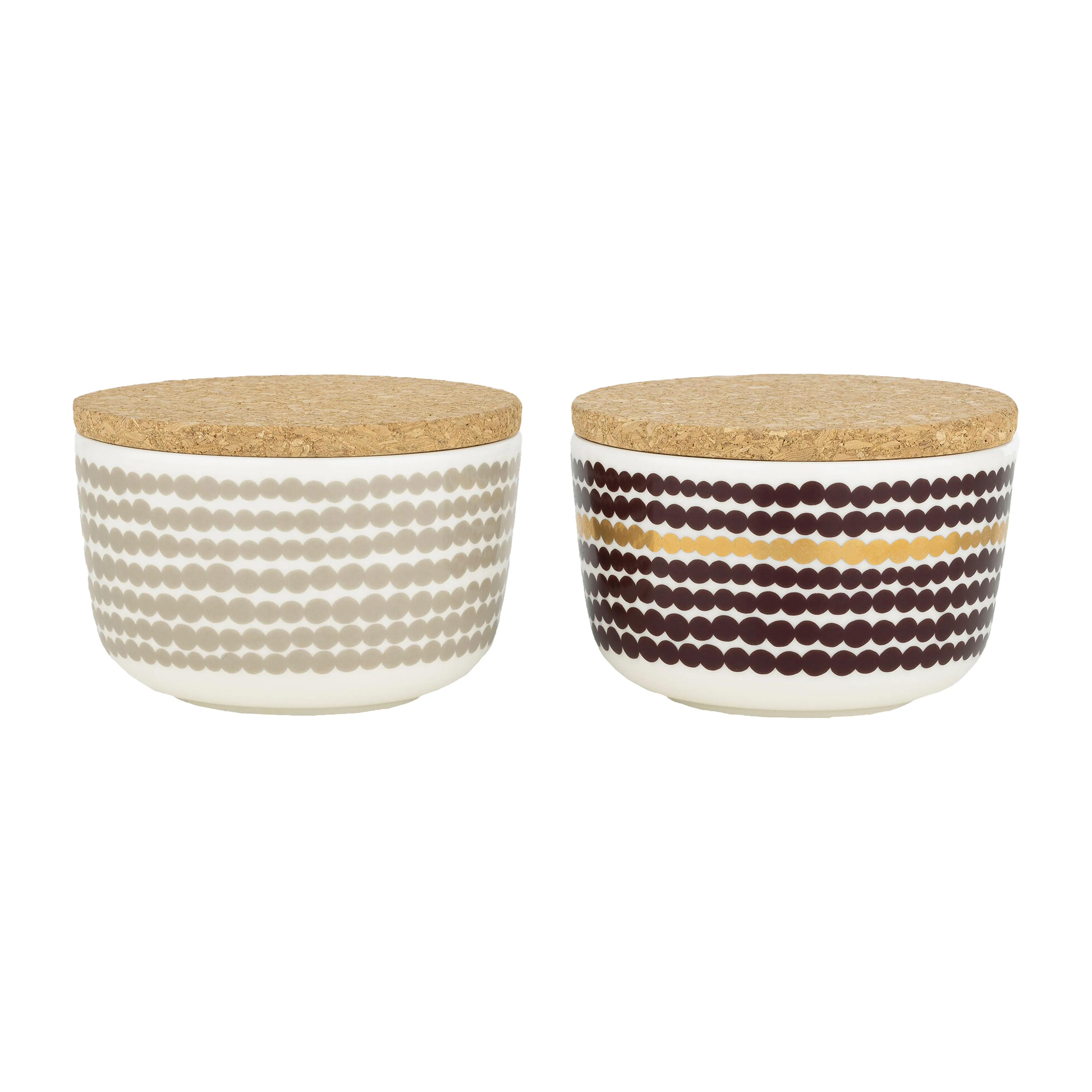 Set di ciotole con coperchio Räsymatto 25 cl.iq{font-size:18px}bianco, beige, rosso scuro, oro