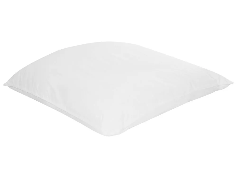 Set of Polyester Bed Low Profile Pillow 80 x 80 cm TRIGLAV