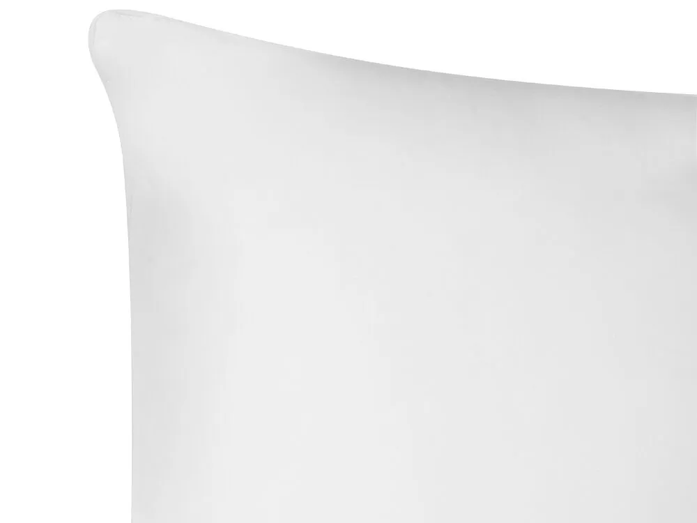 Set of Polyester Bed Low Profile Pillow 80 x 80 cm TRIGLAV