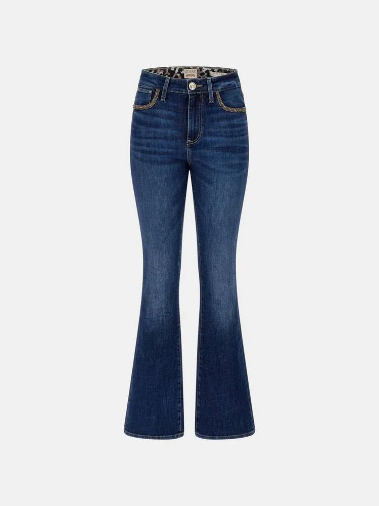 Sexy Flare denim - Jeans Svasati a Vita Alta