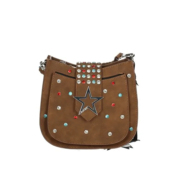 SHOP ART  BORSA A MANO SAAF22046 MARRONE