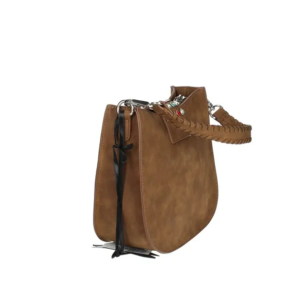 SHOP ART  BORSA A MANO SAAF22046 MARRONE