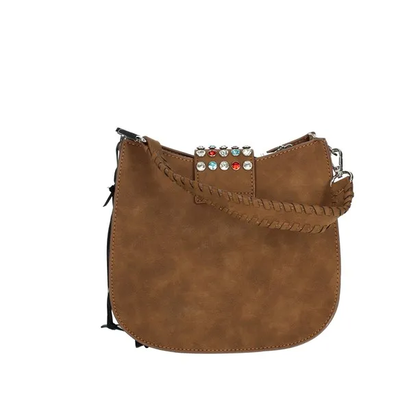 SHOP ART  BORSA A MANO SAAF22046 MARRONE