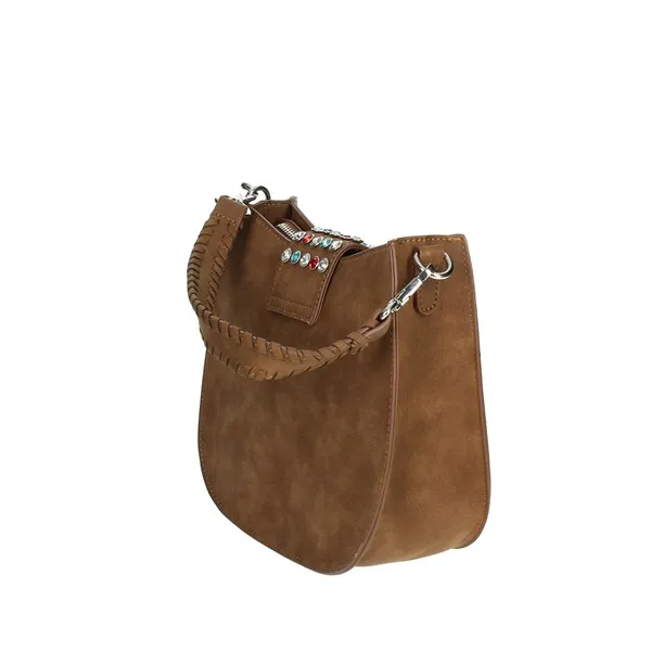 SHOP ART  BORSA A MANO SAAF22046 MARRONE