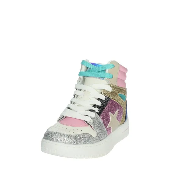 SHOP ART  SNEAKERS ALTA SAG80418 BIANCO/ROSA