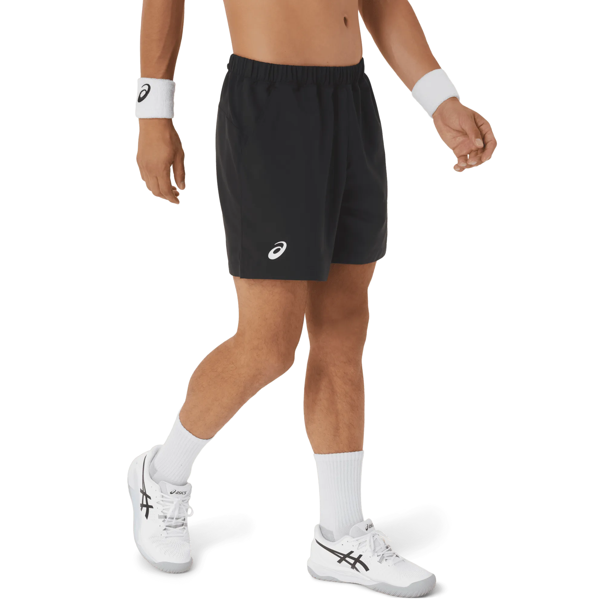 SHORT DA TENNIS DA UOMO ASICS COURT 7IN SHORT PERFORMANCE BLACK 2041A260 001