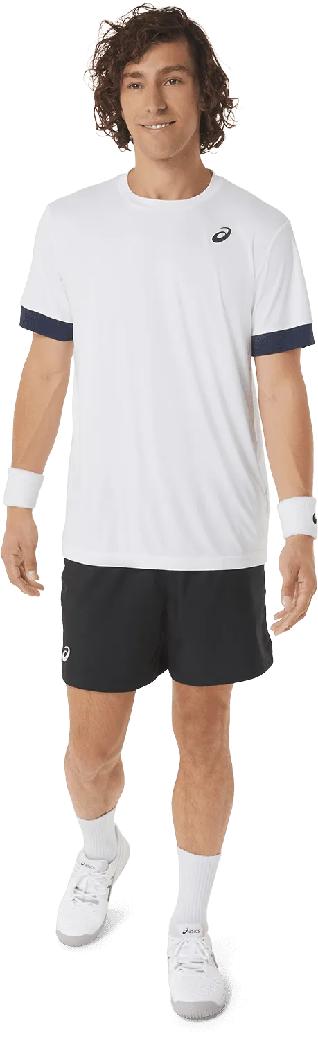 SHORT DA TENNIS DA UOMO ASICS COURT 7IN SHORT PERFORMANCE BLACK 2041A260 001