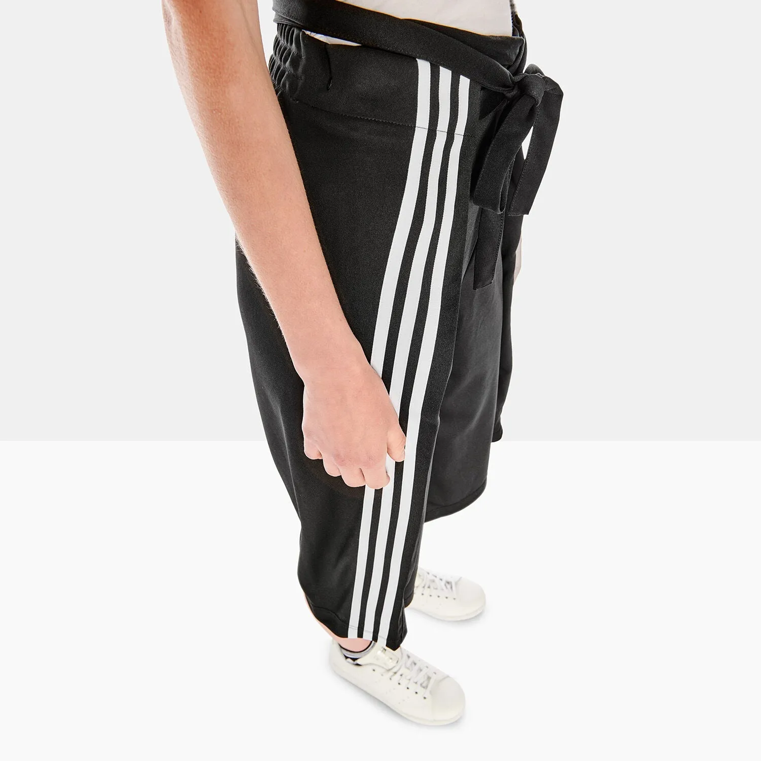 Shorts Donna Nero a righe