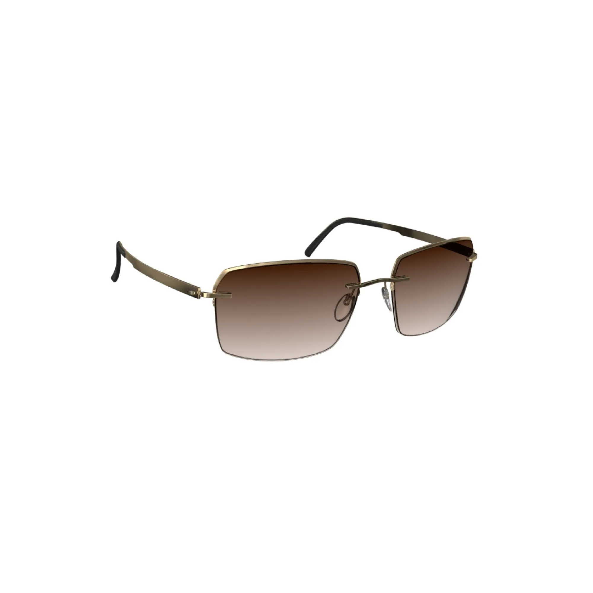   Silhouette 8725 Croisette Club Croisette Club 7520 Oro - Marrone | Occhiale Da Sole Uomo 