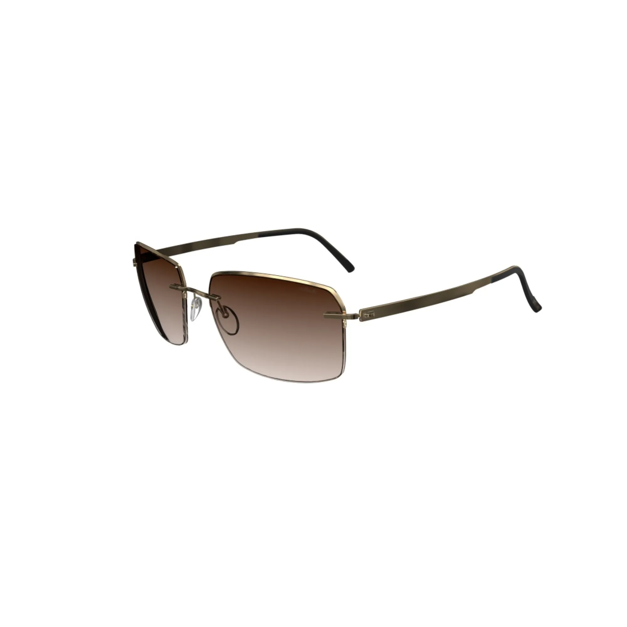   Silhouette 8725 Croisette Club Croisette Club 7520 Oro - Marrone | Occhiale Da Sole Uomo 