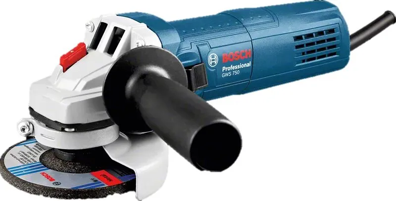 Smerigliatrice angolare Bosch GWS 750, disco 115mm, vel. 11000giri/min, 240V, 380, , spina UK