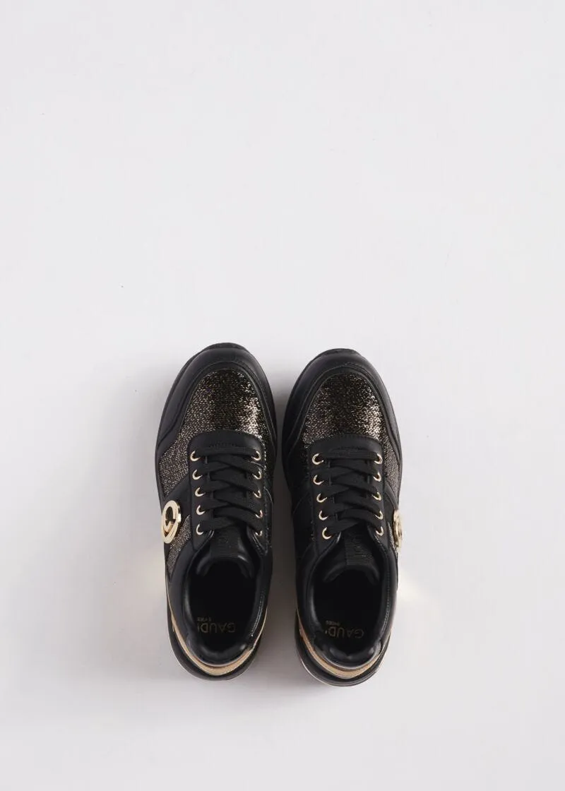 Sneaker con paillettes