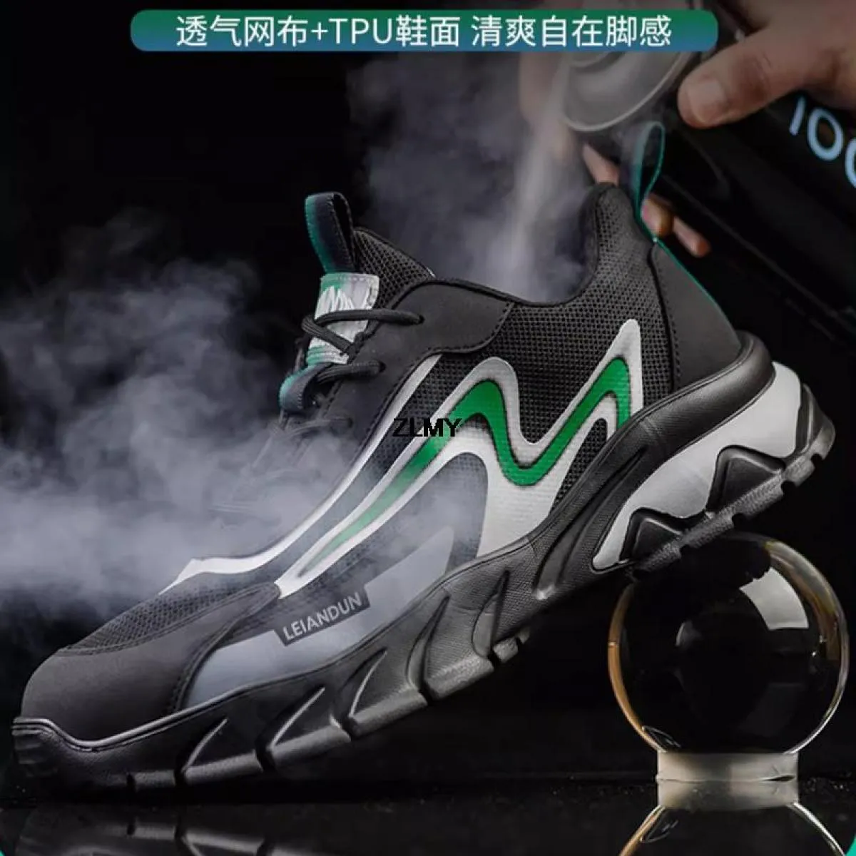 Sneaker con punta in acciaio Scarpe antinfortunistiche da uomo Stivali da lavoro antiforatura Scarpe da lavoro protettive antisf