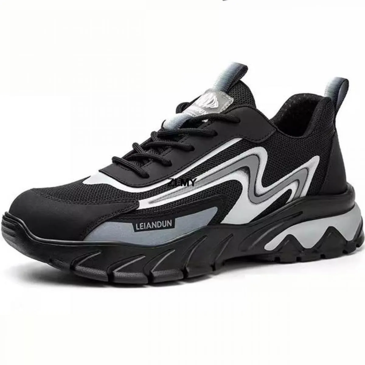 Sneaker con punta in acciaio Scarpe antinfortunistiche da uomo Stivali da lavoro antiforatura Scarpe da lavoro protettive antisf