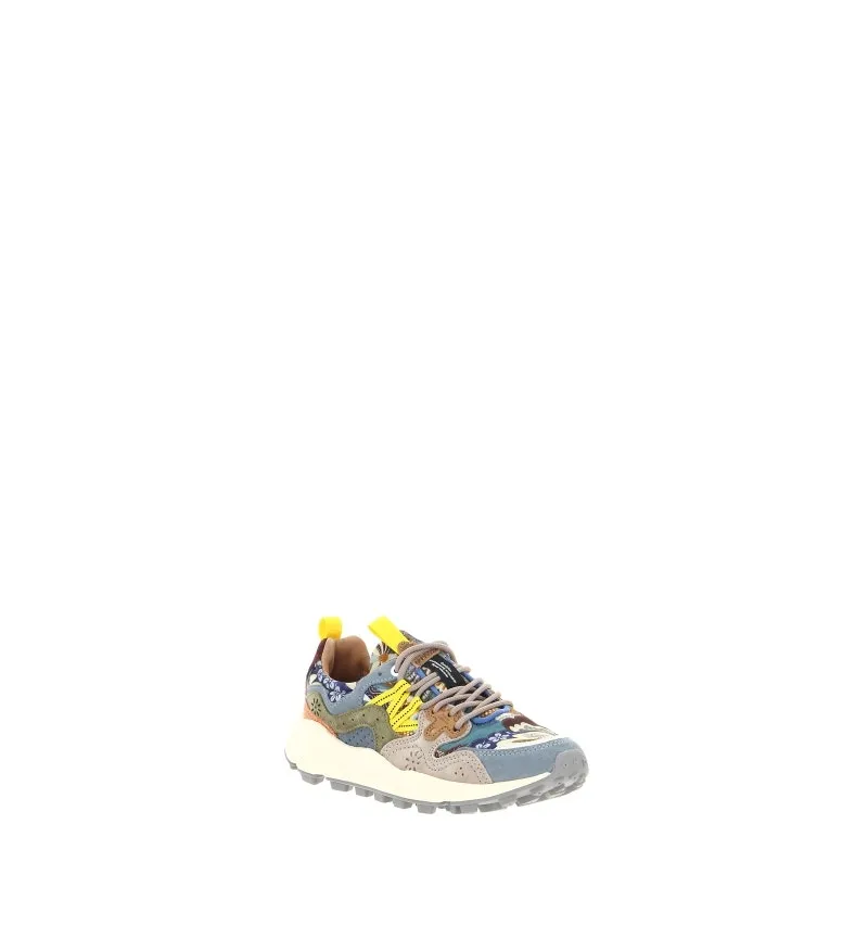 Sneakers inserti pelle