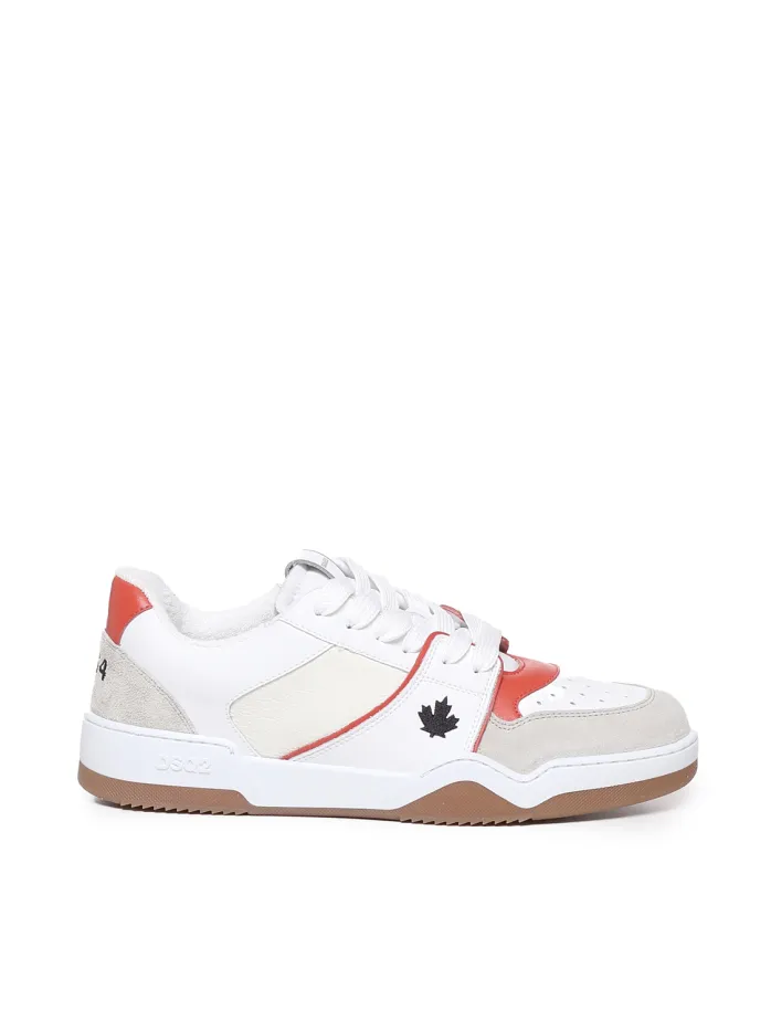 SNEAKERS SPIKER CON RICAMO FOGLIA