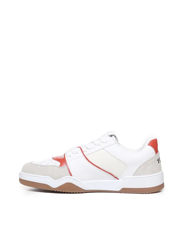 SNEAKERS SPIKER CON RICAMO FOGLIA