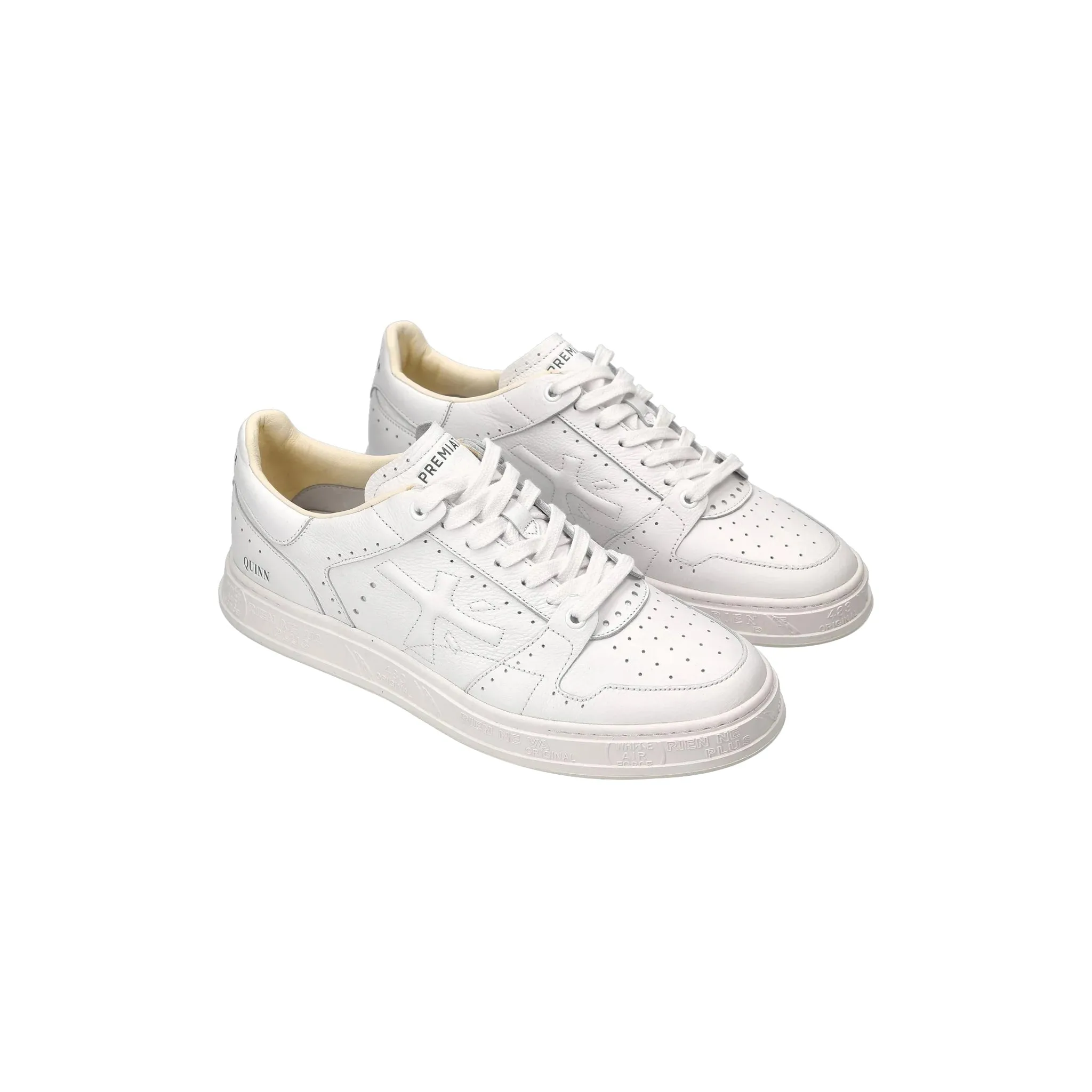 Sneakers Uomo Quinn 5998 Bianche