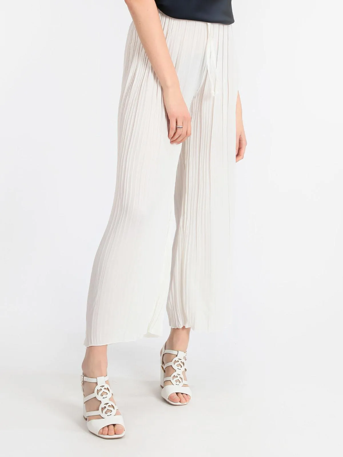 Solada Pantalon femme plissé