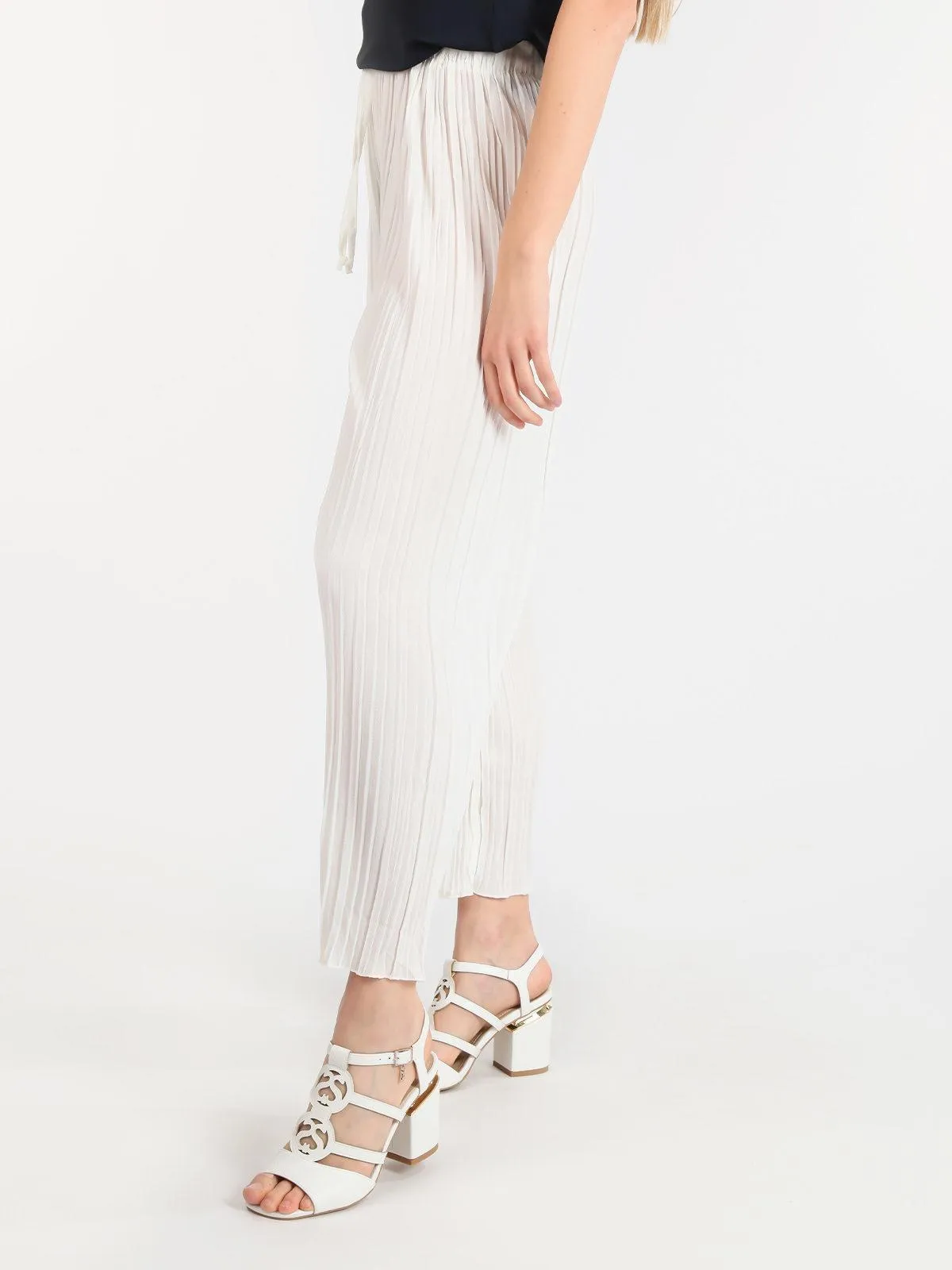 Solada Pantalon femme plissé