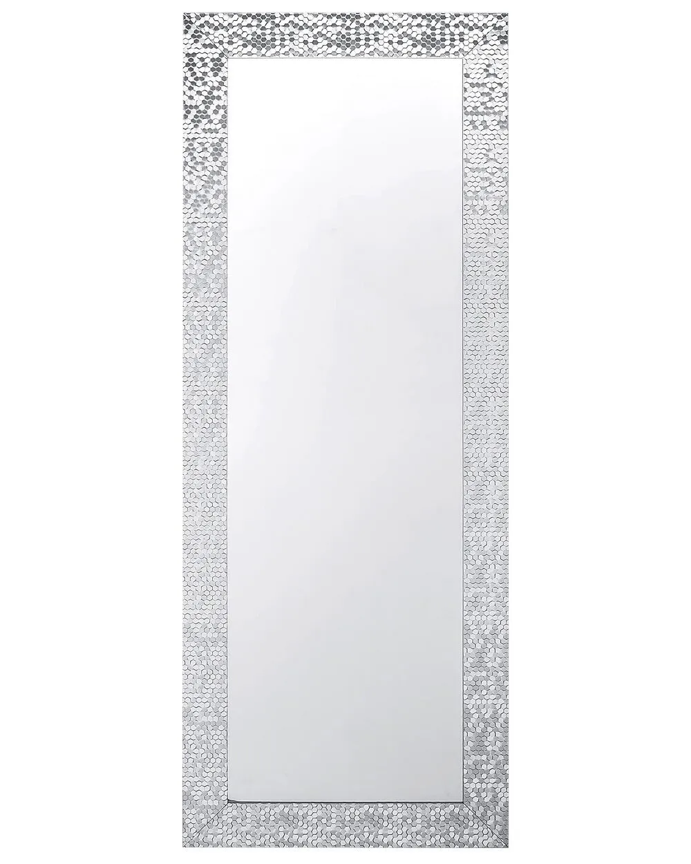 Specchio MARANS 50 cm 130 cm Argento