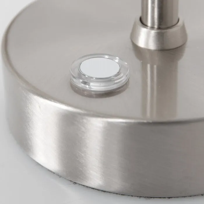Steinhauer Lampada da tavolo Acciaio inox, 1-Luce
