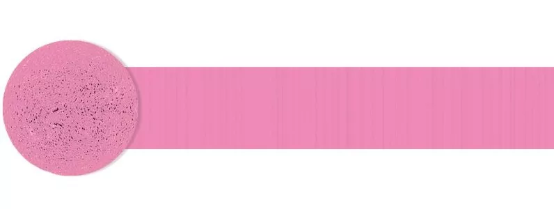 Stelle filanti in crepe rosa 24m