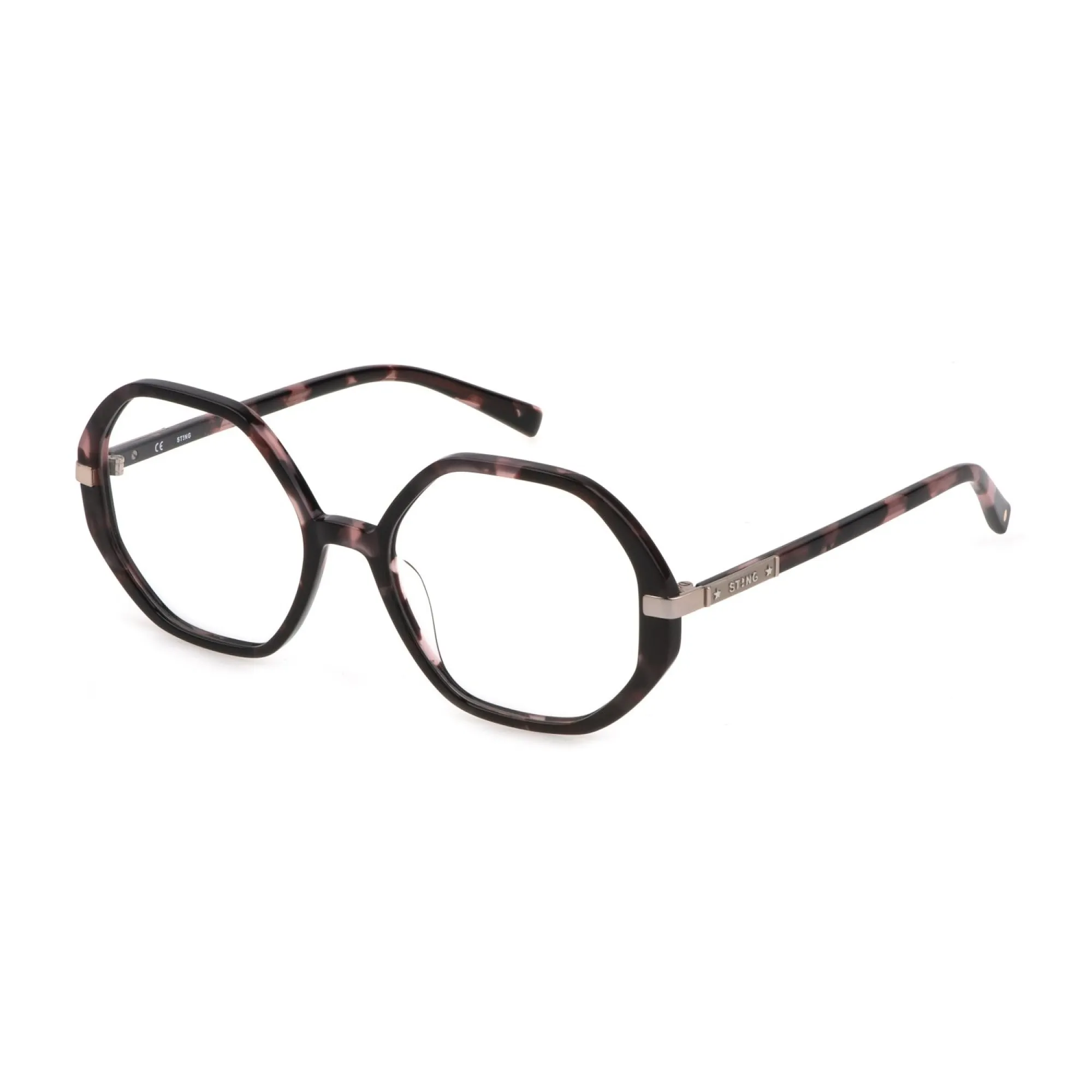   Sting VST451 Wind 3 0AGK Avana Vintage Rosa-marrone Lucido | Occhiale Da Vista Donna 