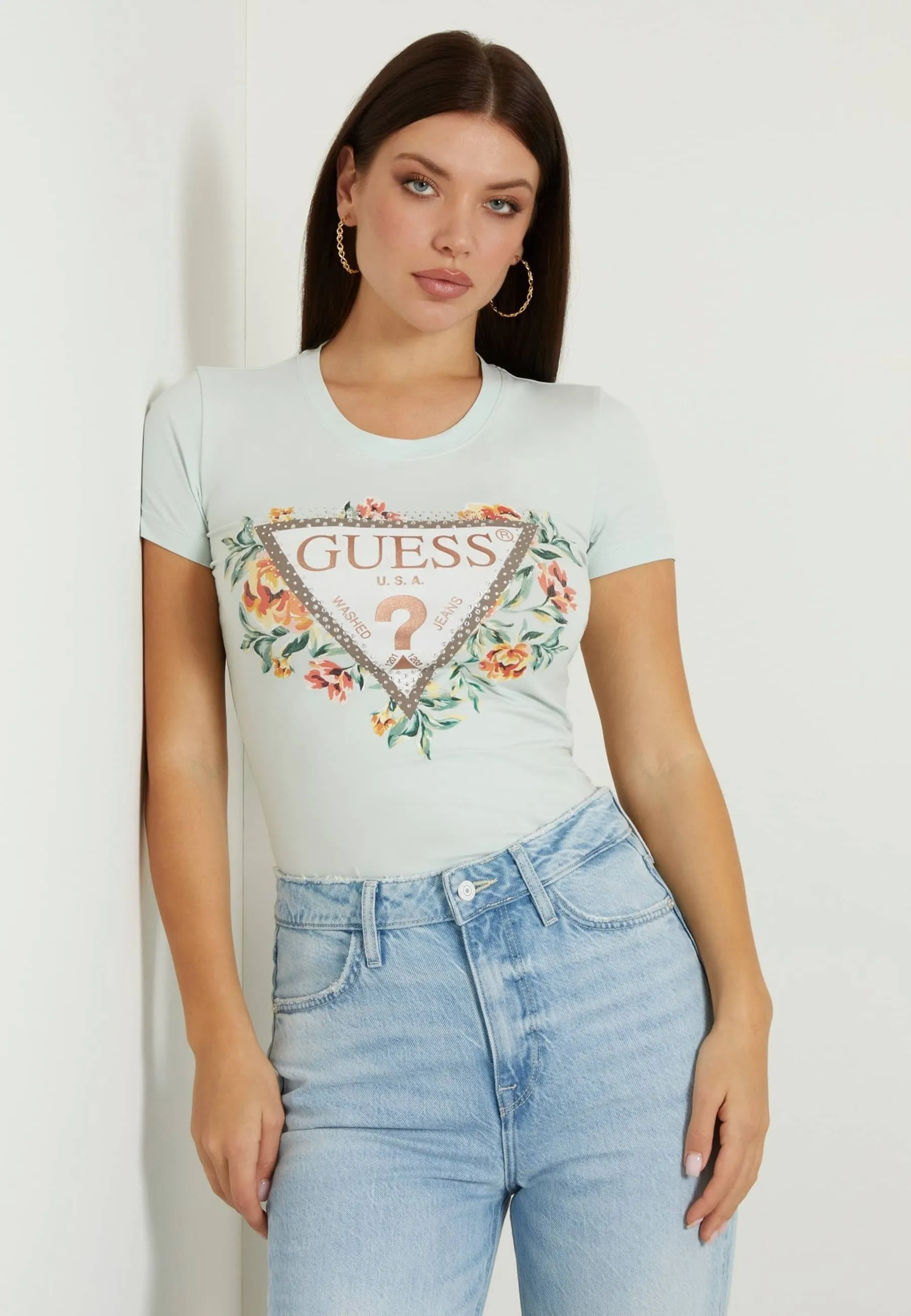 STRETCH LOGO BLUMEN - T-shirt con stampa