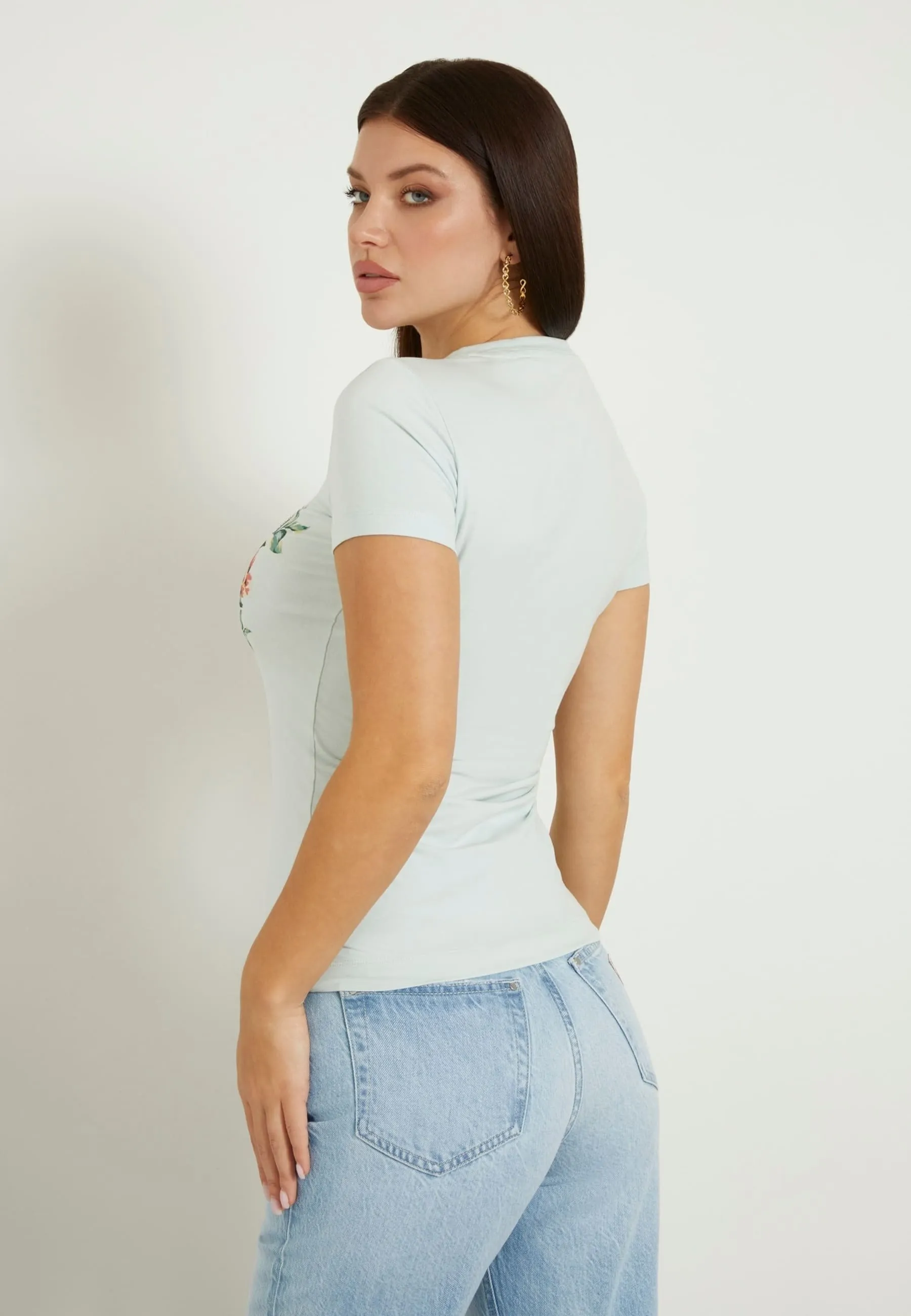 STRETCH LOGO BLUMEN - T-shirt con stampa