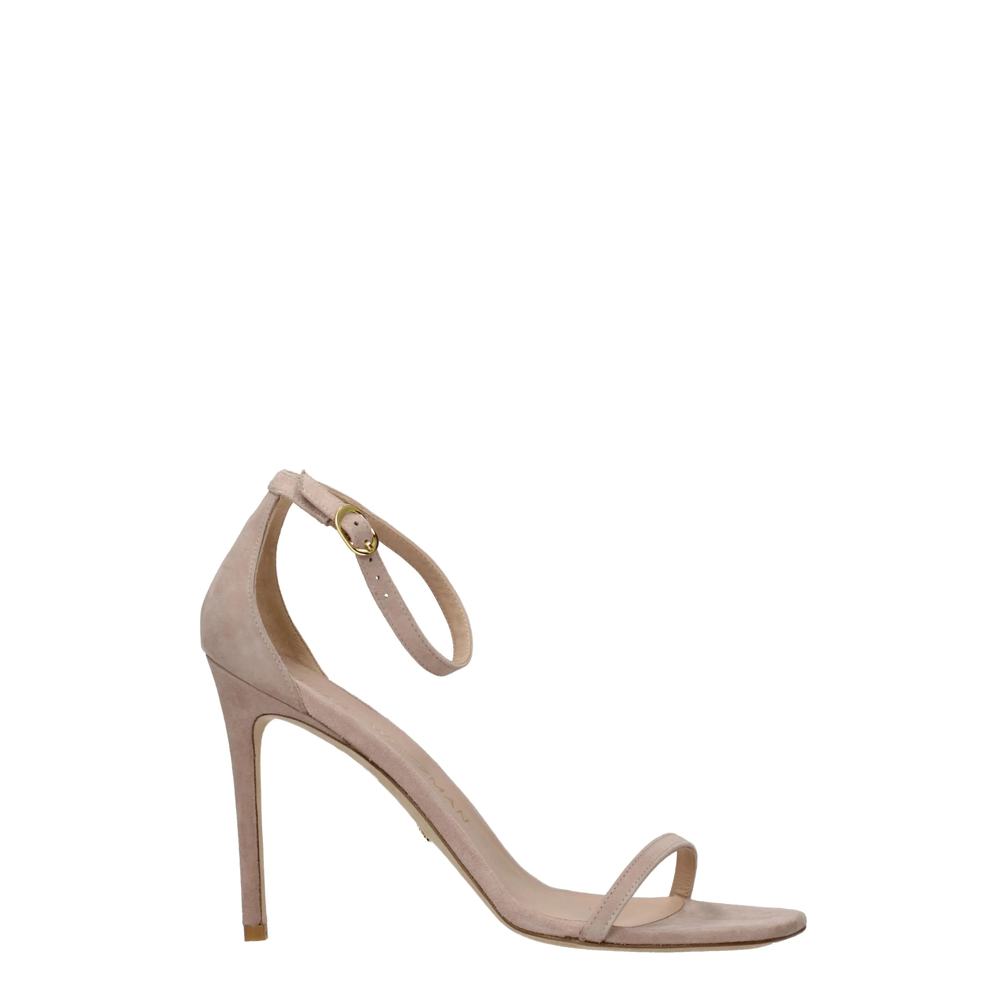 Stuart Weitzman Sandali Nudistcurve Donna Camoscio Rosa/Rosa Carne