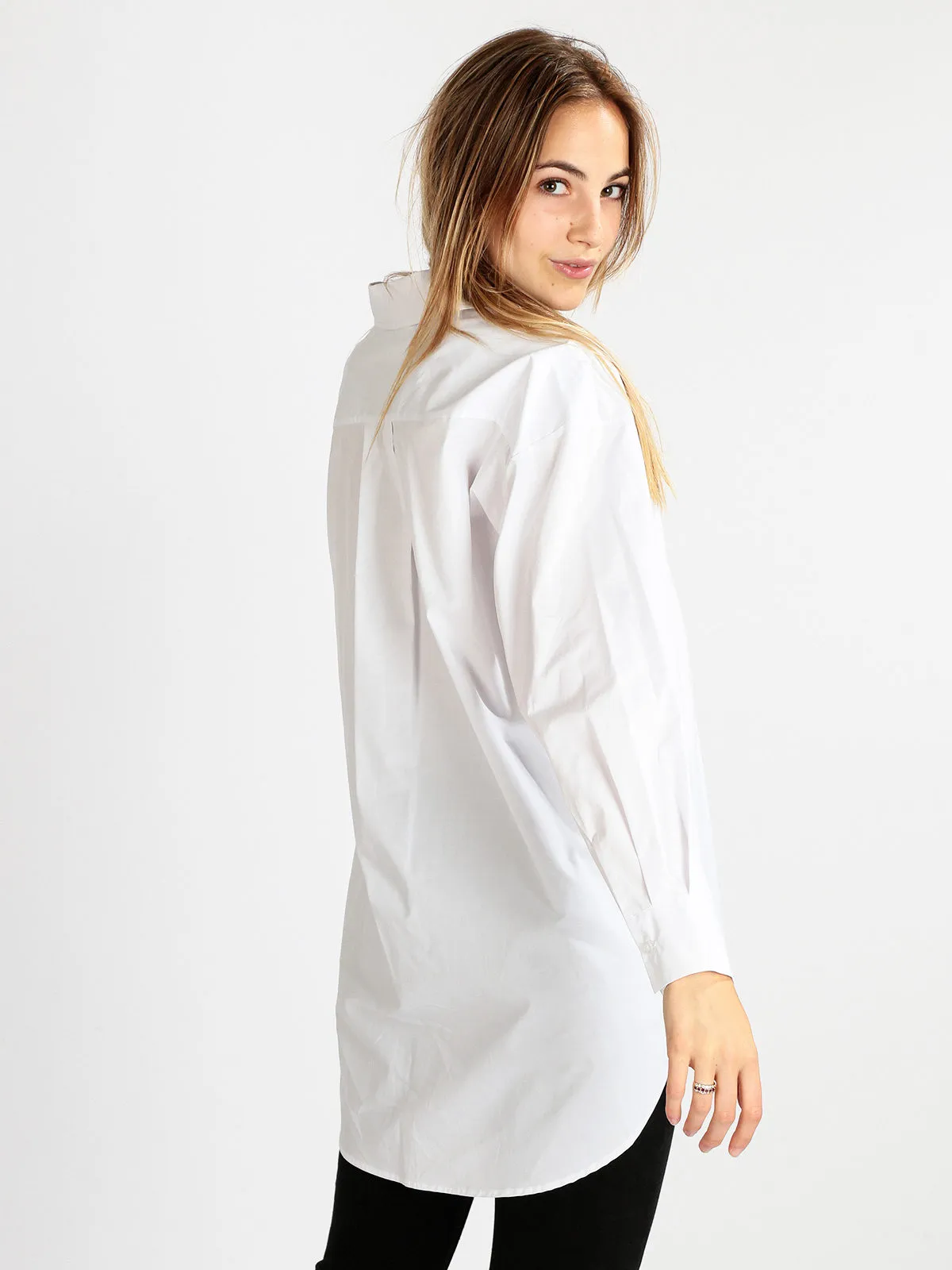 Sun Sun Maxi chemise femme oversize en coton
