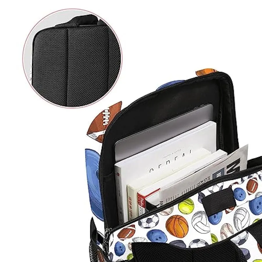 suojapuku Zaino da donna per college,borsa da viaggio zaino classico,tennis pallacanestro calcio baseball,Zainetto casual legger