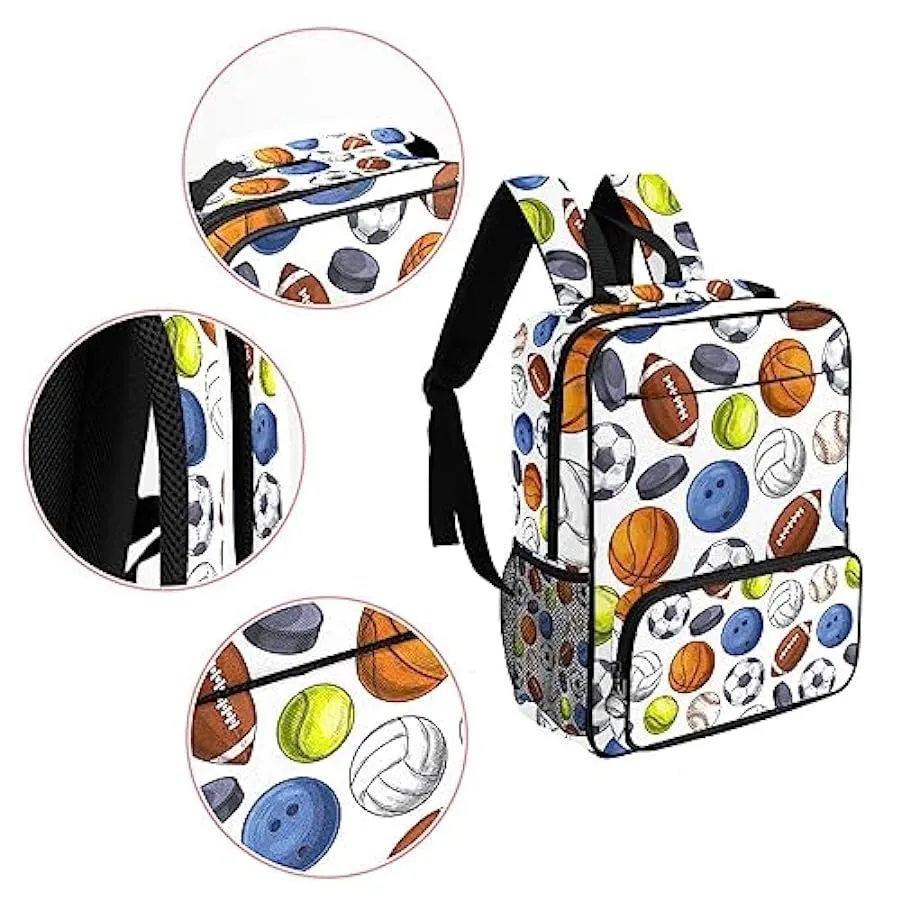 suojapuku Zaino da donna per college,borsa da viaggio zaino classico,tennis pallacanestro calcio baseball,Zainetto casual legger
