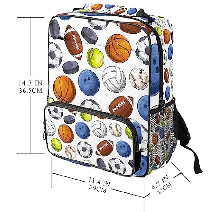 suojapuku Zaino da donna per college,borsa da viaggio zaino classico,tennis pallacanestro calcio baseball,Zainetto casual legger