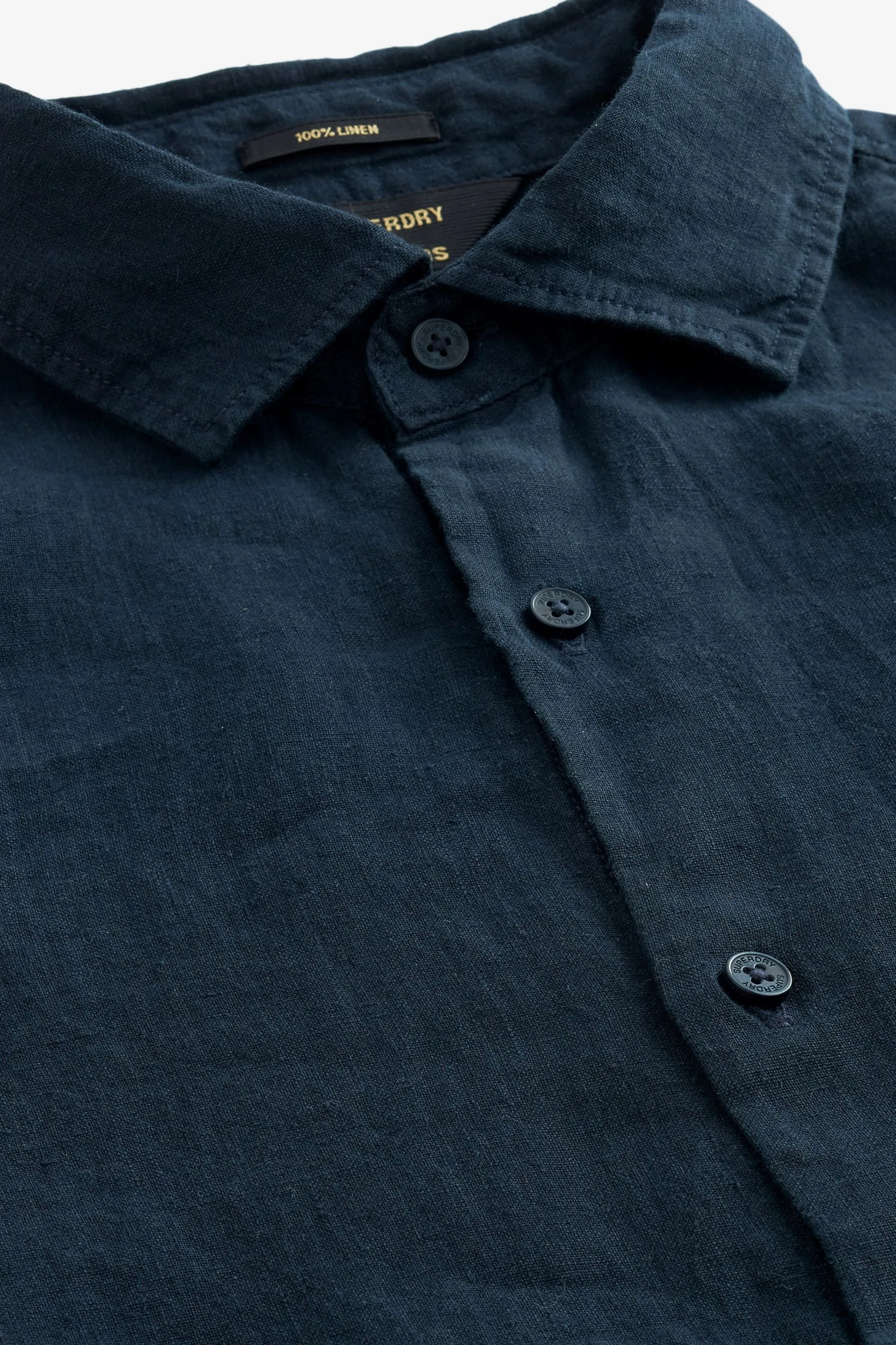 Superdry Studios - Camicia casual in Manica corta di lino