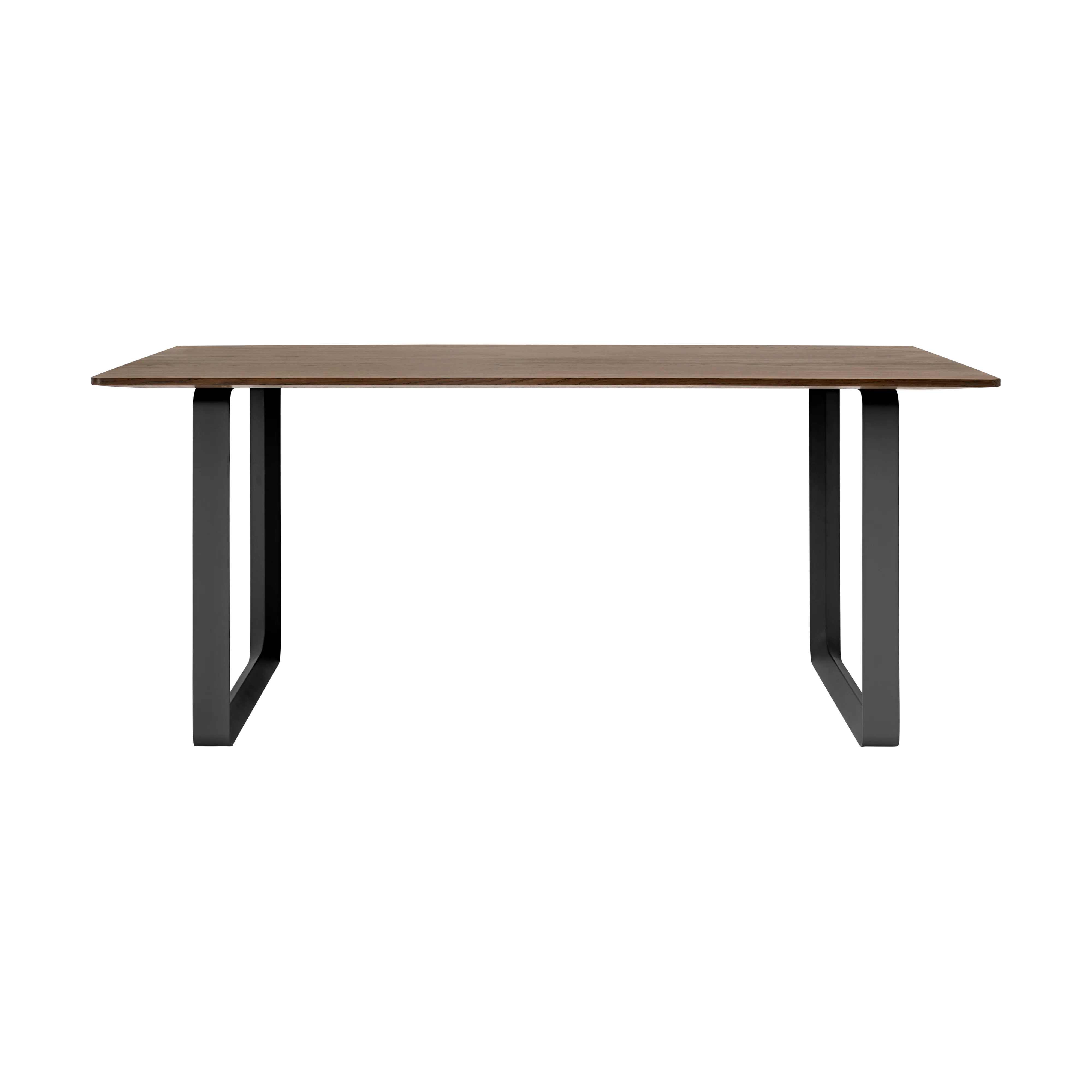 Tavolo da pranzo 70/70, 170x85 cm.jg{font-size:18px}Rovere affumicato massiccio, nero