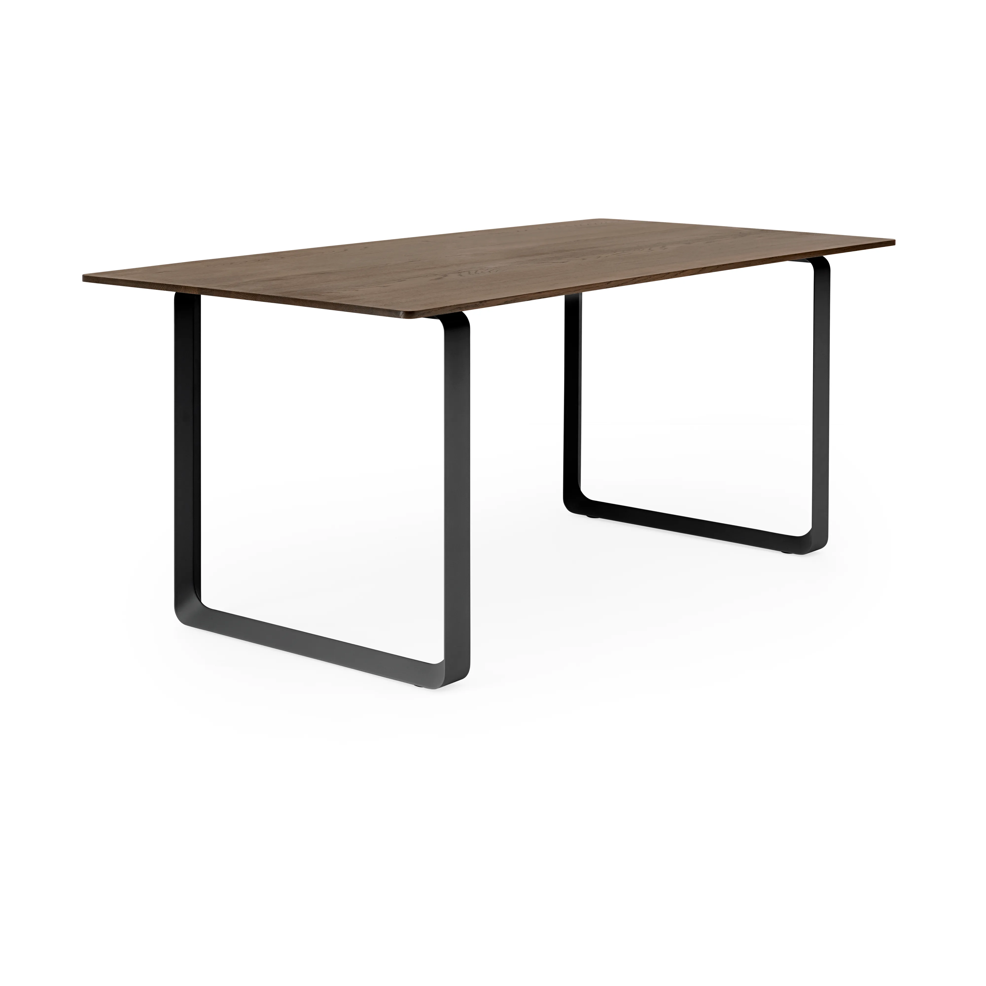 Tavolo da pranzo 70/70, 170x85 cm.jg{font-size:18px}Rovere affumicato massiccio, nero