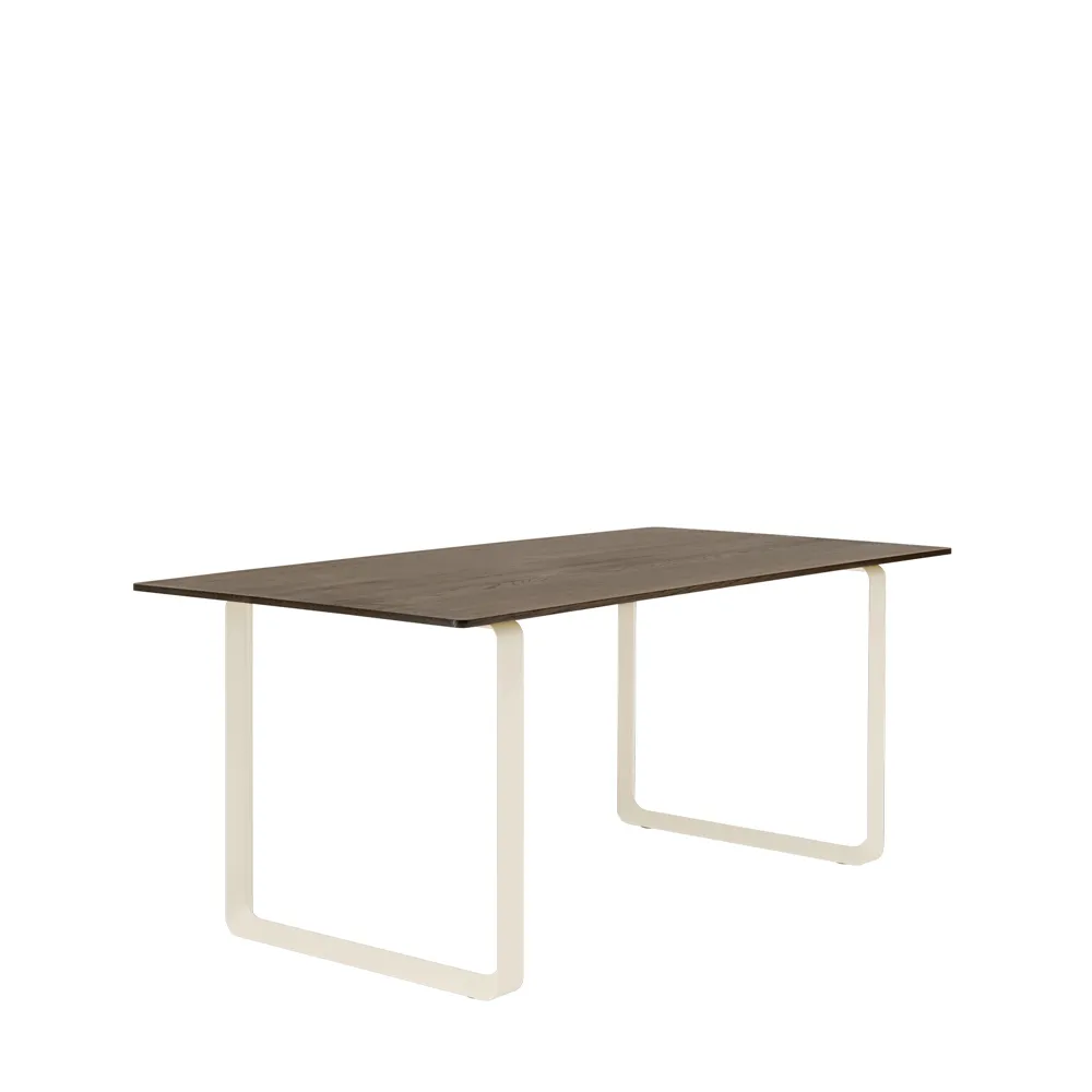 Tavolo da pranzo 70/70, 170x85 cm.jg{font-size:18px}Rovere affumicato massiccio, nero