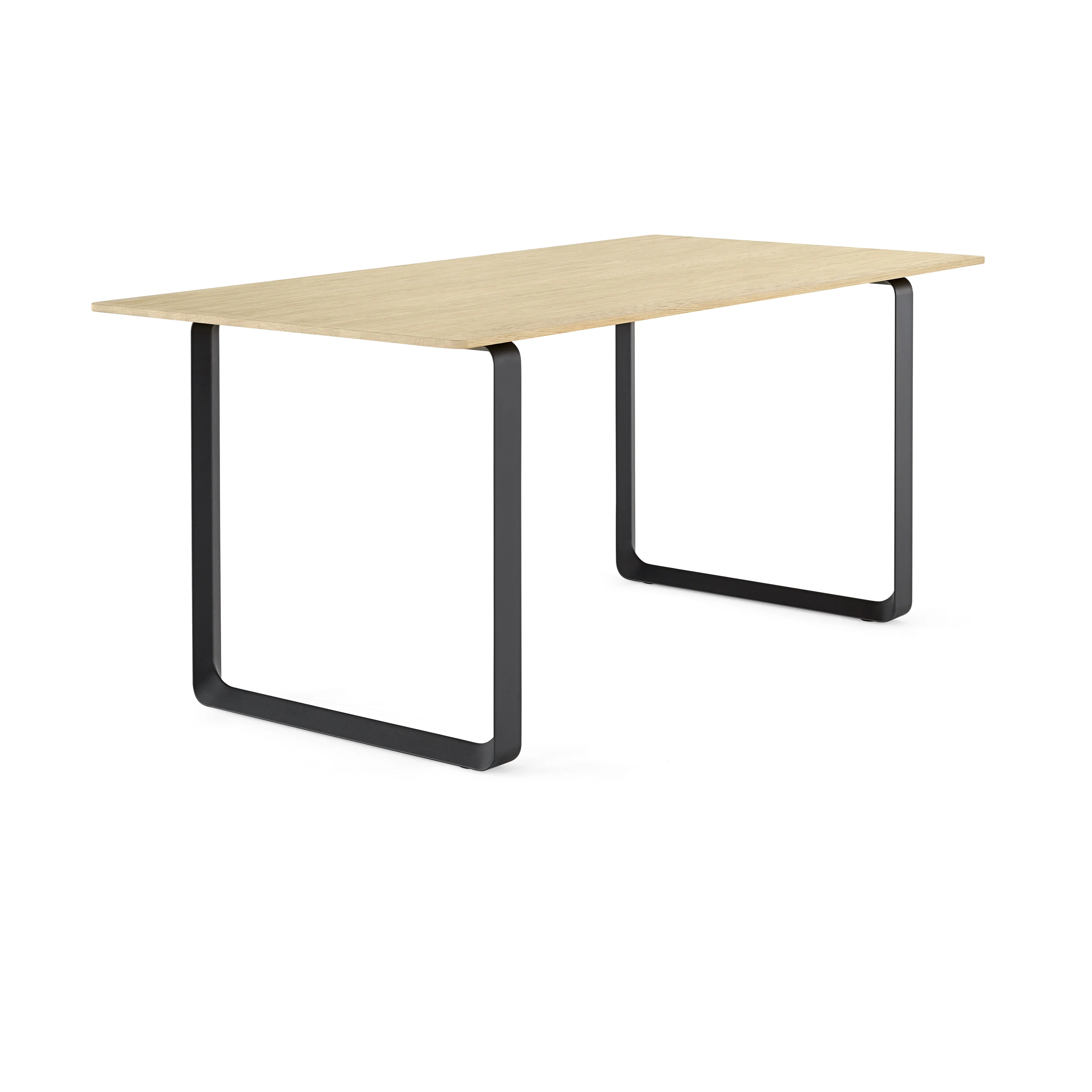 Tavolo da pranzo 70/70, 170x85 cm.jg{font-size:18px}Rovere affumicato massiccio, nero