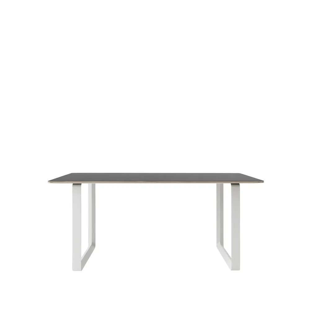 Tavolo da pranzo 70/70, 170x85 cm.jg{font-size:18px}Rovere affumicato massiccio, nero