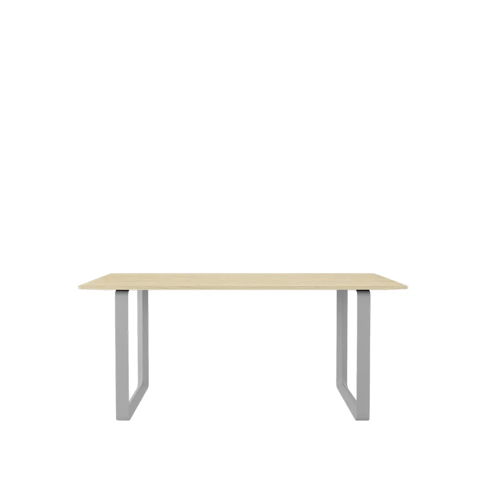 Tavolo da pranzo 70/70, 170x85 cm.jg{font-size:18px}Rovere affumicato massiccio, nero