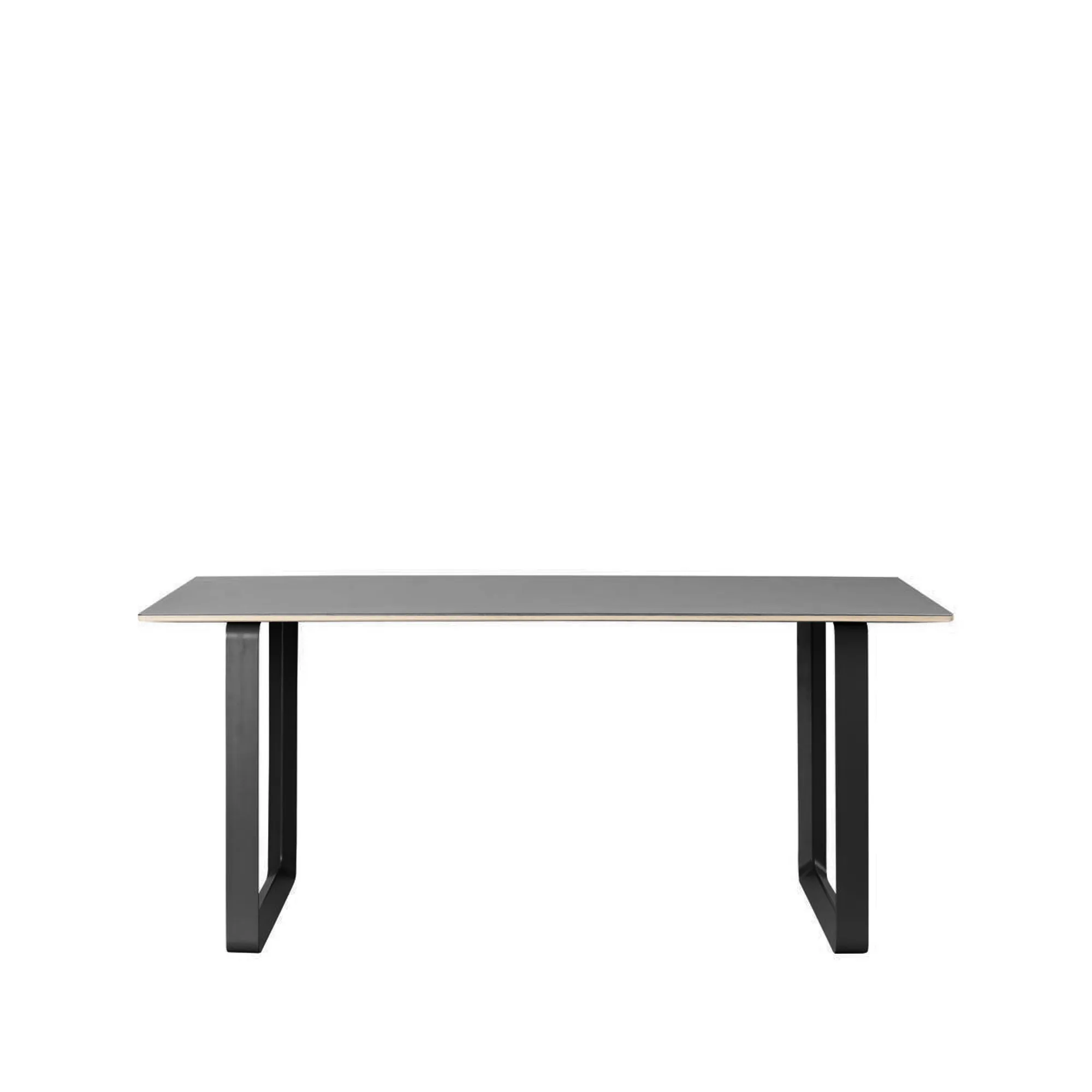 Tavolo da pranzo 70/70, 170x85 cm.jg{font-size:18px}Rovere affumicato massiccio, nero