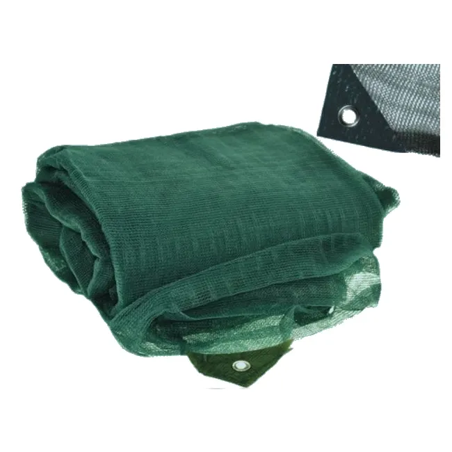 Telo olive antispina verde per raccolta olive 8 x 8 MT rete con spacco