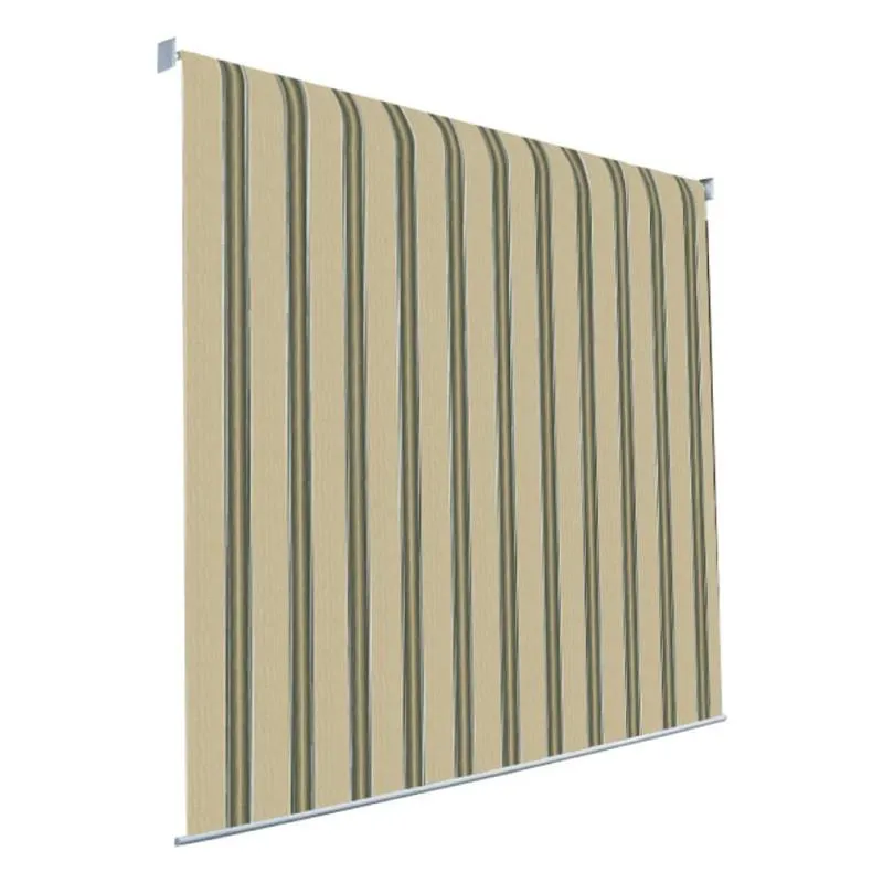 Tenda a caduta Mykonos 1.5x2.5 Beige e Verde 822/3 