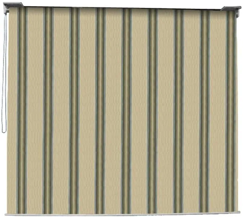 Tenda a caduta Mykonos 1.5x2.5 Beige e Verde 822/3 